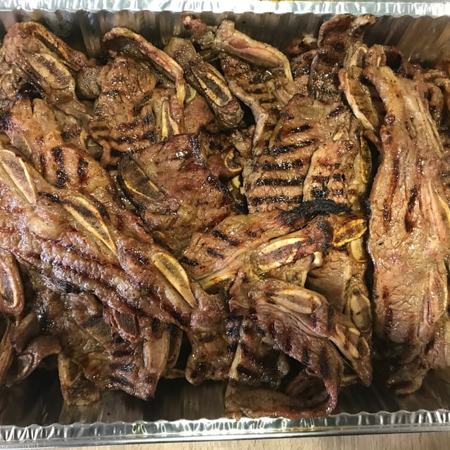Grilled Hawaiian Short Ribs Large Pan (6 LBs).