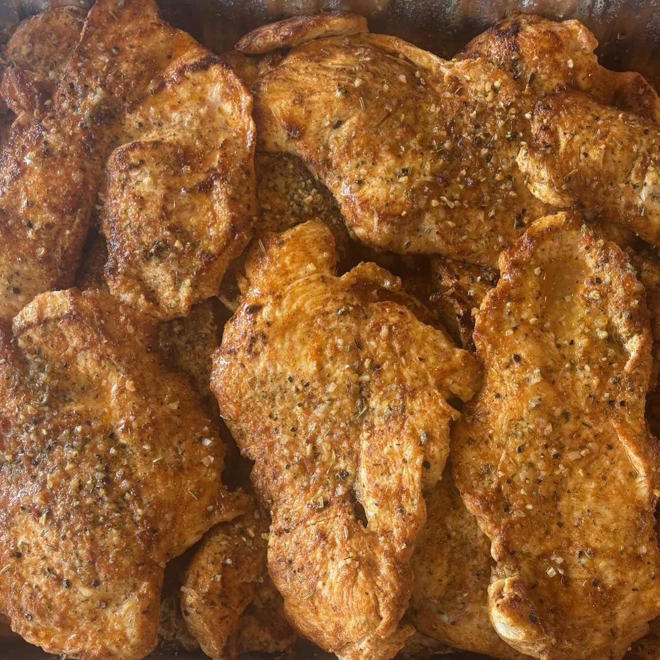 Lemon Pepper Chicken Small Pan (5 LBs).