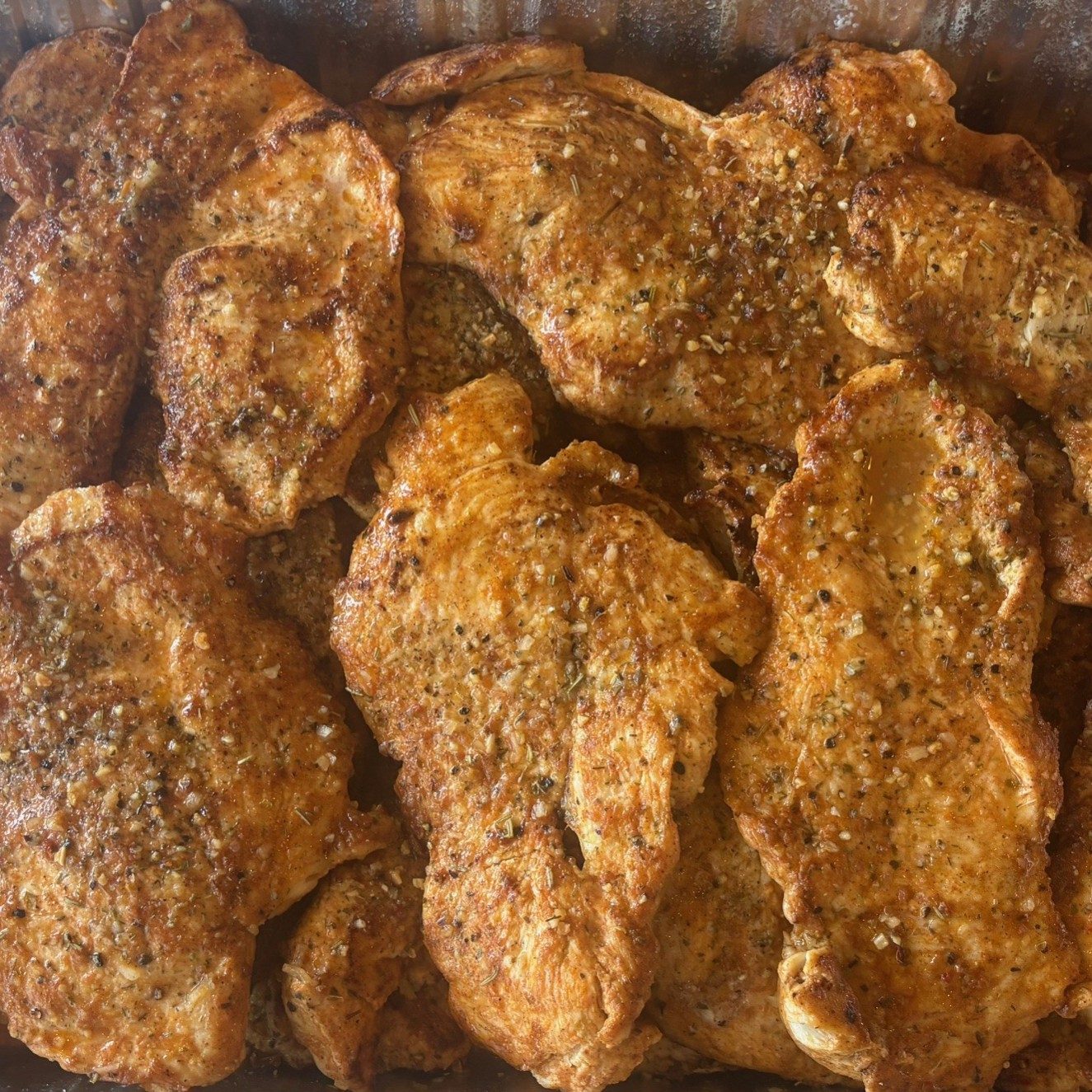 Lemon Pepper Chicken Large Pan (10 LBs).