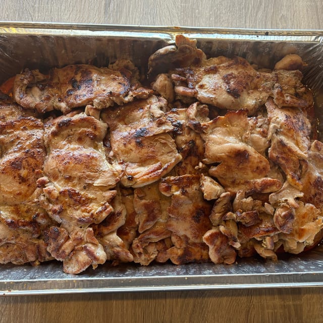 Grilled Hawaiian BBQ Chicken Large Pan (10 LBs).