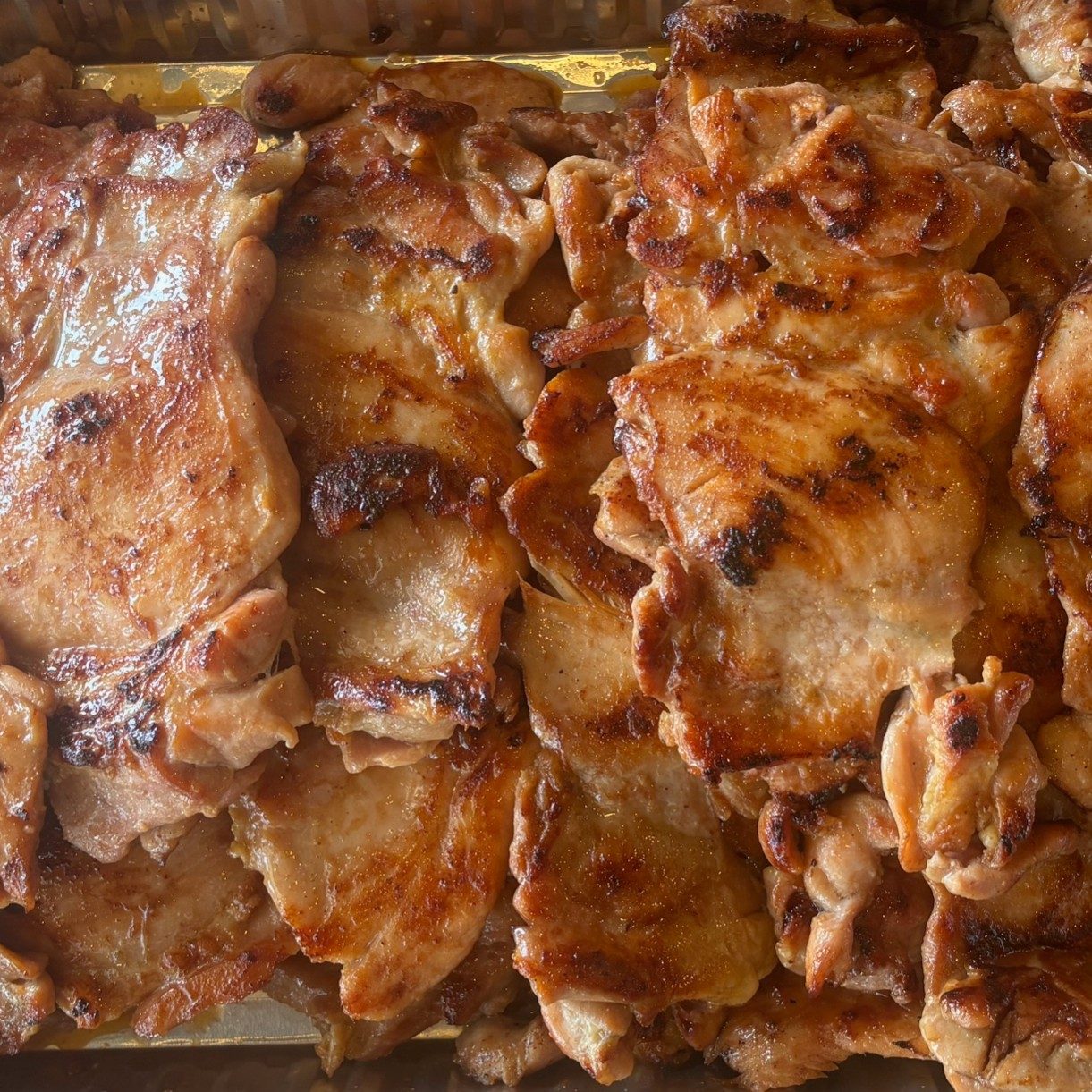 Grilled Hawaiian BBQ Chicken Small Pan (5 LBs).