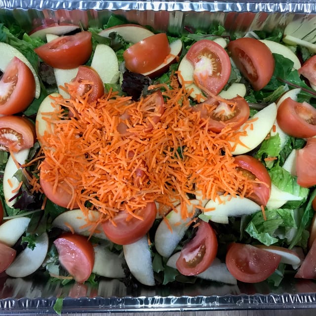 Mixed Green Salad Large Pan (8 LBs).
