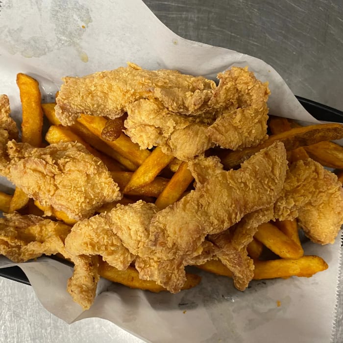 Fried Chicken Tenders.