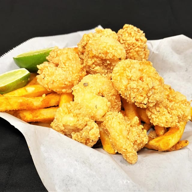 Popcorn Shrimp.