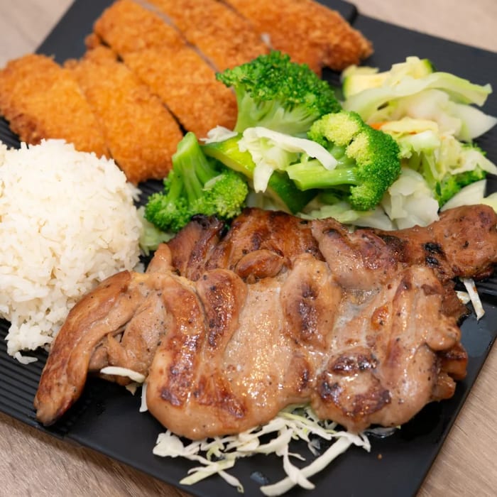Katsu & Chicken Combo.
