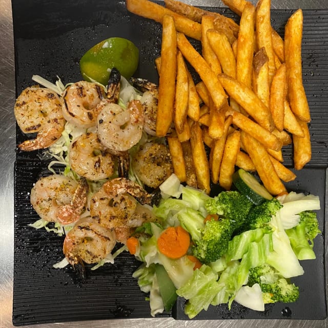 Grilled Shrimp.