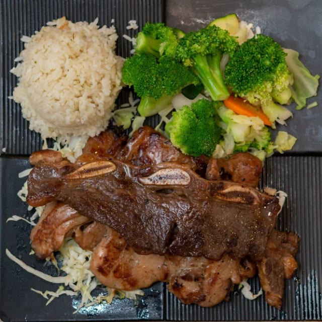 Hawaiian BBQ Mixed.