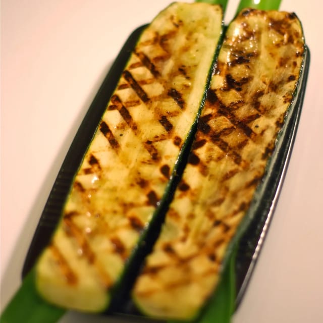 Grilled Zucchini.