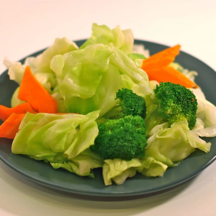Steamed Veggies.