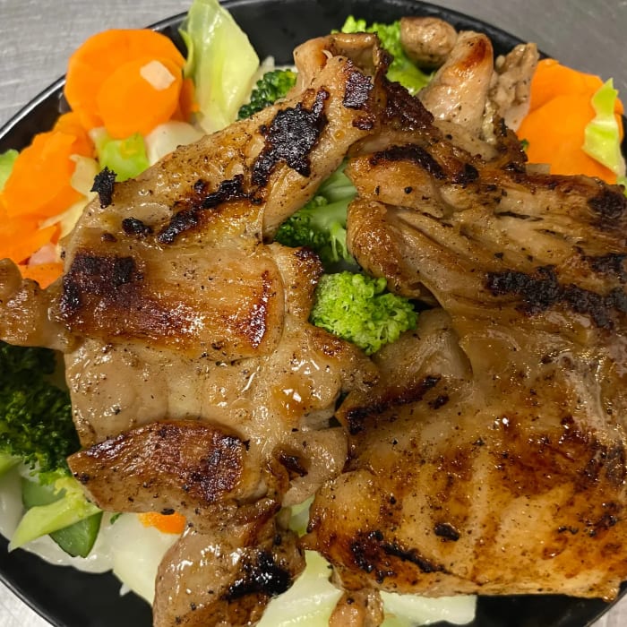 Hawaiian BBQ Chicken Bowl.