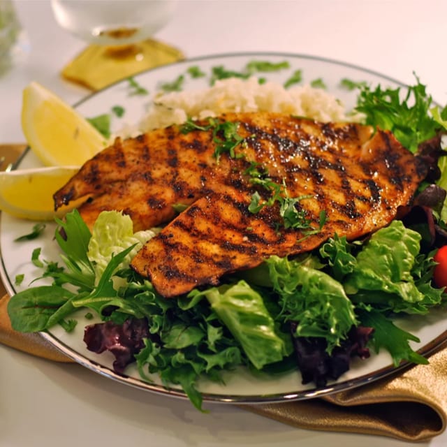 Grilled Tilapia.